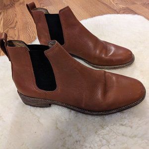 Madewell leather Chelsea boots